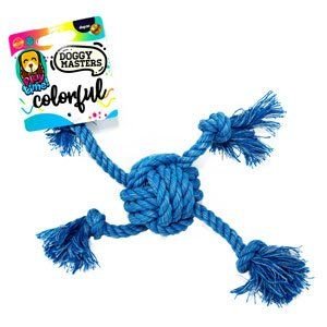 DM COLORFULL PELOTA 4 NUDOS AZUL