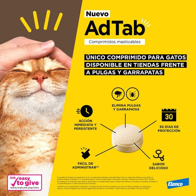 ELANCO ADTAB COMPRIMIDOS MASTICABLES - Imagen 2