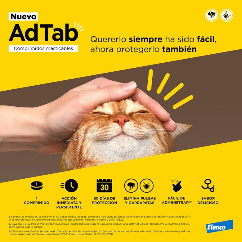 ELANCO ADTAB COMPRIMIDOS MASTICABLES - Imagen 6