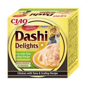 INABA DASHI DELIGHTS POLLO CON ATUN Y VIEIRA