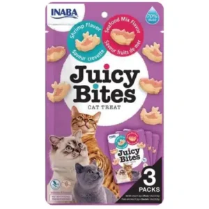 INABA JUICY BITES GAMBA Y MARISCO