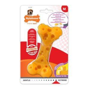 NYLABONE HUESO MORDEDOR SABOR A QUESO