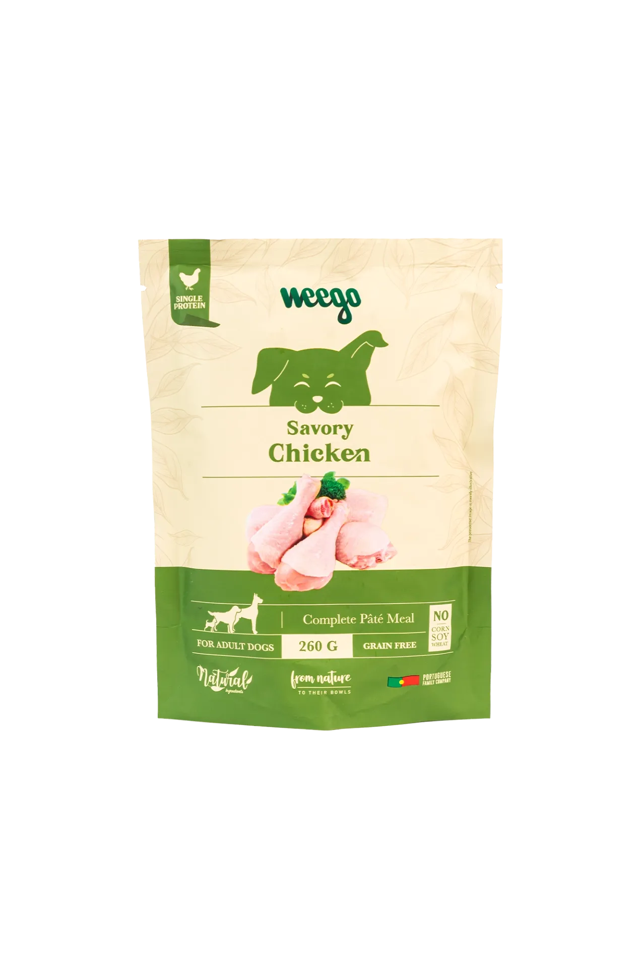 WEEGO PATE POLLO 260G - Imagen 2
