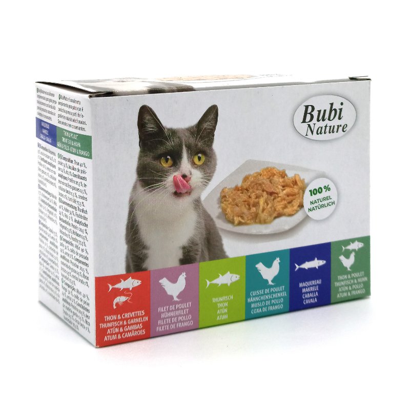 BUBIMEX BUBI NATURE MULTIPACK 6X70G