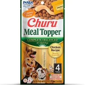 CHURU MEAL TOPPER RECETA DE POLLO 4X14G