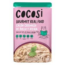 COCOSI GOURMET CALDO CREMOSO DE POLLO Y VIEIRA 40G