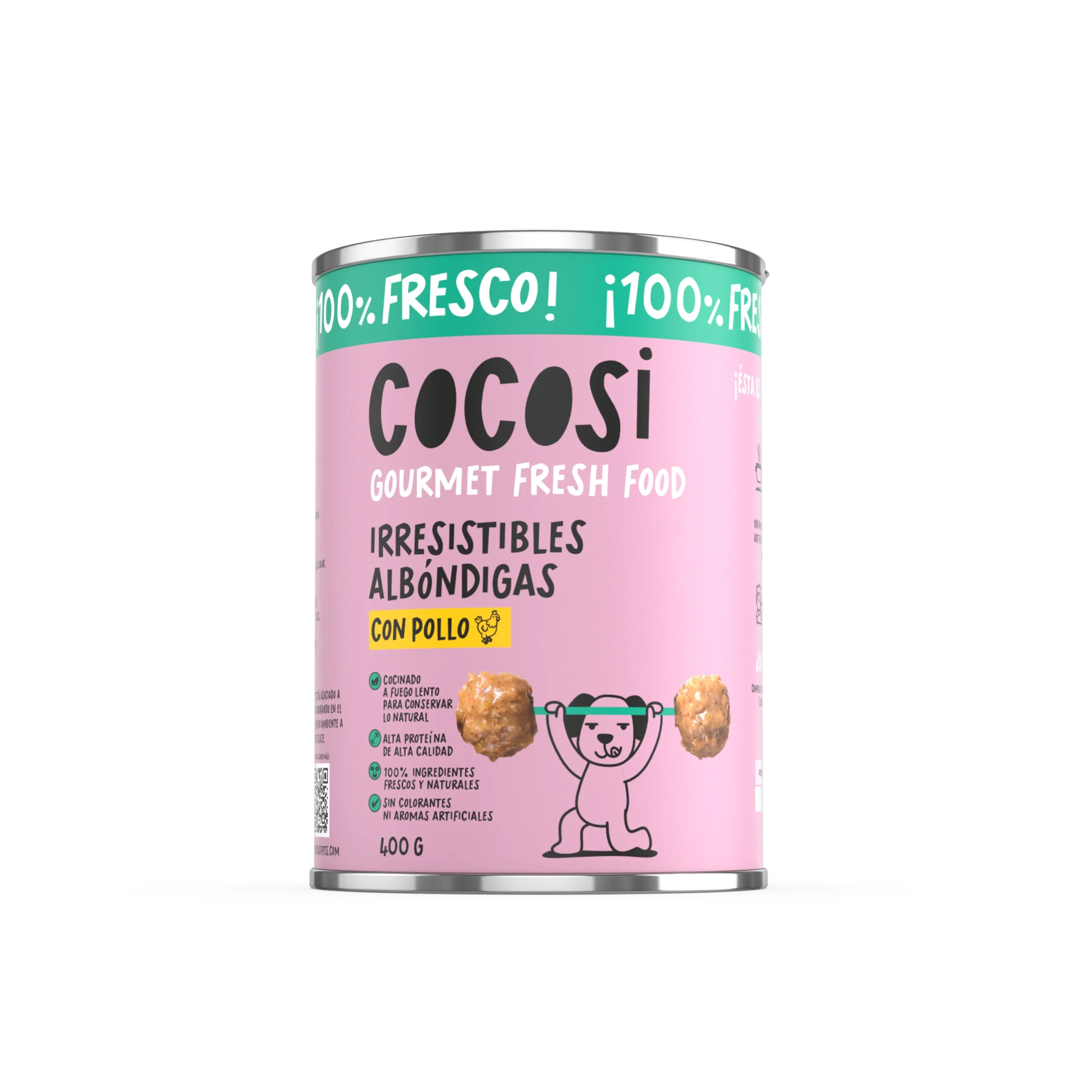 COCOSI LATA ALBONDIGAS CON POLLO