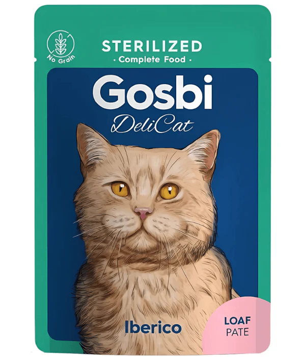 GOSBI DELICAT STERILIZED IBERICO 70G