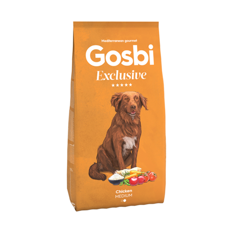 GOSBI EXCLUSIVE ADULT MEDIUM CHICKEN 3KG