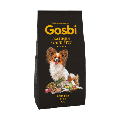 GOSBI EXCLUSIVE GRAIN FREE ADULT TOY FISH 500G Y 2KG