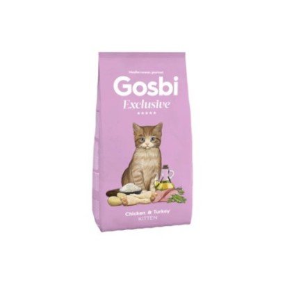 GOSBI EXCLUSIVE KITTEN CHICKEN WITH TURKEY 400G 1,5KG