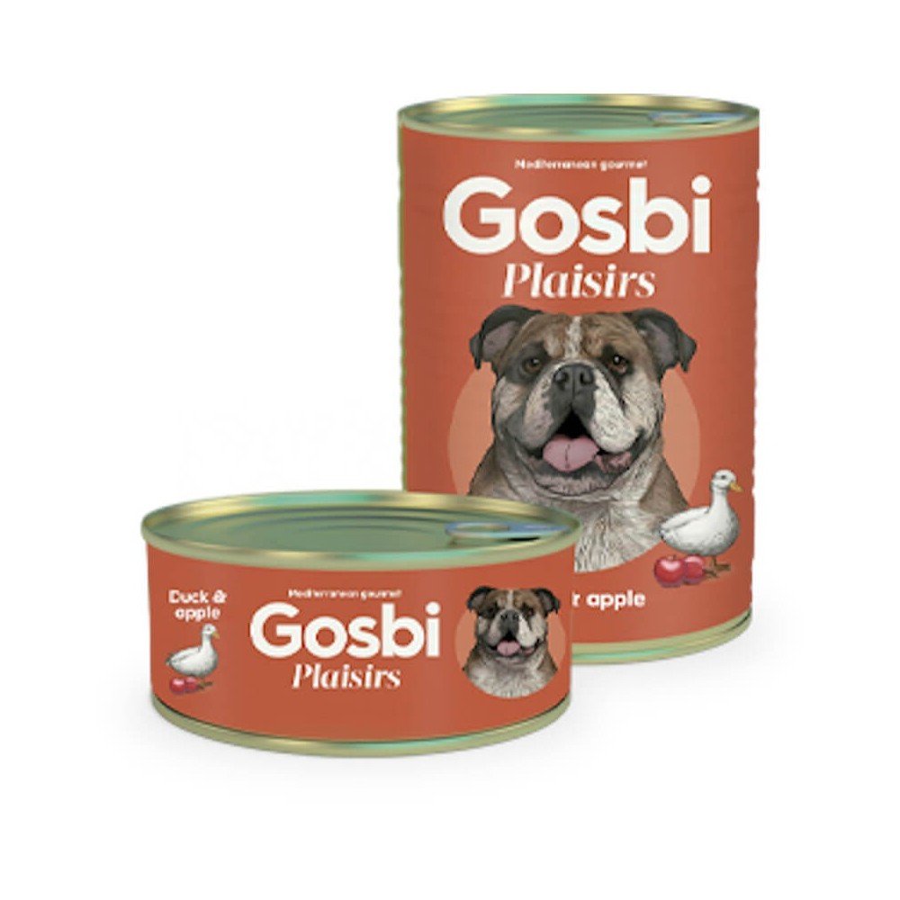 GOSBI PLAISIRS DUCK & APPLE 150G