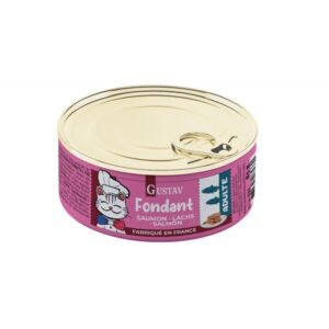 GUSTAV CAT FONDANT DE SALMON 85G