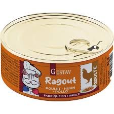 GUSTAV CAT RAGOUT DE POLLO 85G