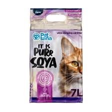 PET SANA PURR SOYA LAVANDA 7 LITROS