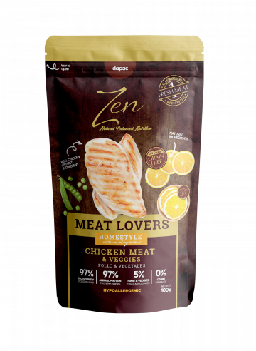 ZEN POUCHES CHICKEN MEAT & VEGGIES