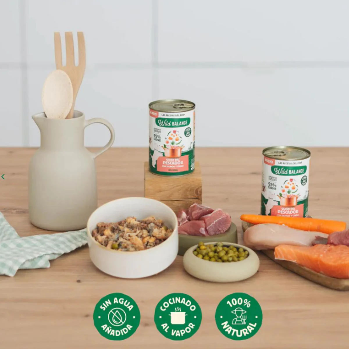 WILD BALANCE GUISO DEL PESCADOR CON SALMON Y CERDO 400G - Imagen 3